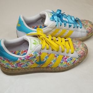 adidas superstar yellow sole